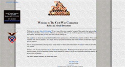 Desktop Screenshot of civilwarconnection.tripod.com