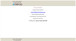 Desktop Screenshot of ilahiyatplatformu.tripod.com