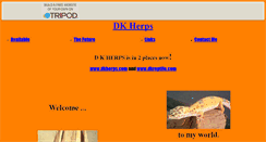 Desktop Screenshot of dkherps.tripod.com