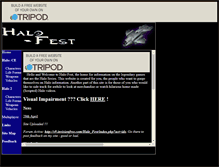 Tablet Screenshot of halo-fest.tripod.com