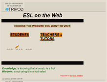 Tablet Screenshot of eslontheweb.tripod.com