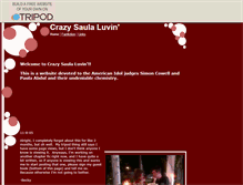 Tablet Screenshot of crazysaulaluv.tripod.com