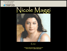 Tablet Screenshot of nicolemaggi.tripod.com