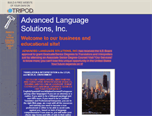 Tablet Screenshot of languagesolutions.tripod.com