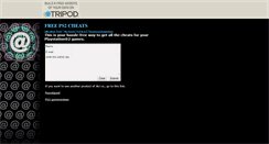 Desktop Screenshot of cheatin-jon.tripod.com