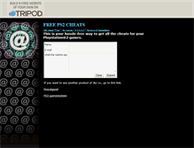 Tablet Screenshot of cheatin-jon.tripod.com