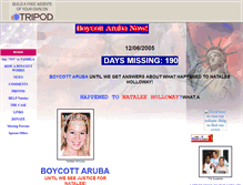 Tablet Screenshot of boycottaruba.tripod.com