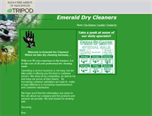 Tablet Screenshot of emeraldcleaners.tripod.com