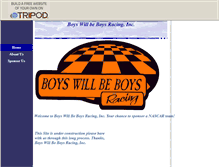 Tablet Screenshot of boysracing.tripod.com