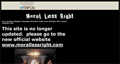 Desktop Screenshot of morallessright.tripod.com