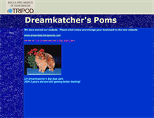 Tablet Screenshot of dreamkatcherspoms.tripod.com