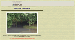 Desktop Screenshot of nutcavetroutfarm.tripod.com