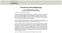 Desktop Screenshot of christiantruth.tripod.com