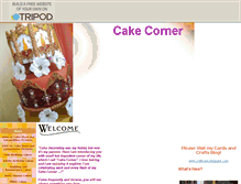 Tablet Screenshot of cakecorner.tripod.com