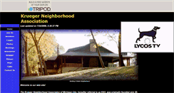 Desktop Screenshot of kruegerneighborhood.tripod.com