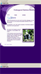 Mobile Screenshot of endangered-daintree.tripod.com