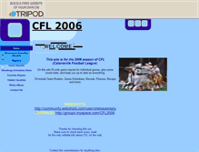 Tablet Screenshot of cfl06.tripod.com
