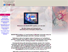 Tablet Screenshot of mavenemsacademy.tripod.com