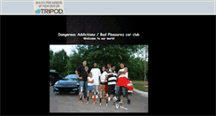 Desktop Screenshot of dangerousaddictionz.tripod.com