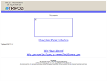 Tablet Screenshot of finddisney.tripod.com