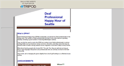Desktop Screenshot of dphhseattle.tripod.com