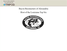 Tablet Screenshot of bayoubassmaster.tripod.com