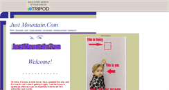Desktop Screenshot of justmountain.tripod.com